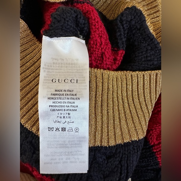 NWT Gucci 100% Wool Sweater - Picture 9 of 10